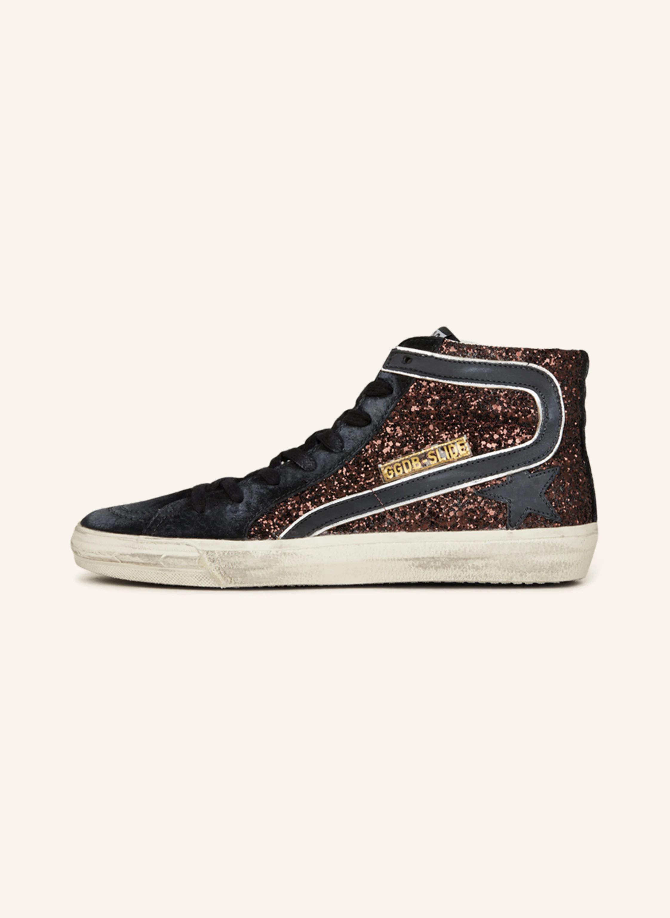 GOLDEN GOOSE Hightop-Sneaker SLIDE GLITTER