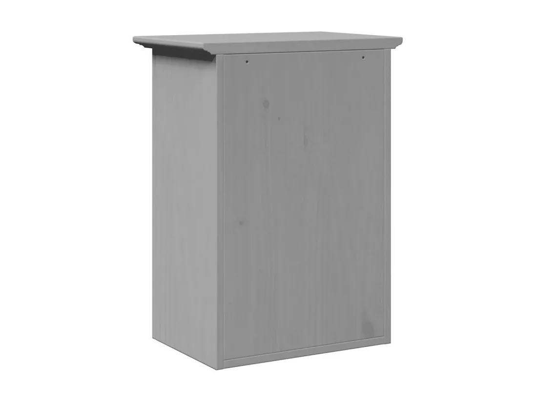 Armoire murale de salle de bain BODO gris 44x30x60 cm