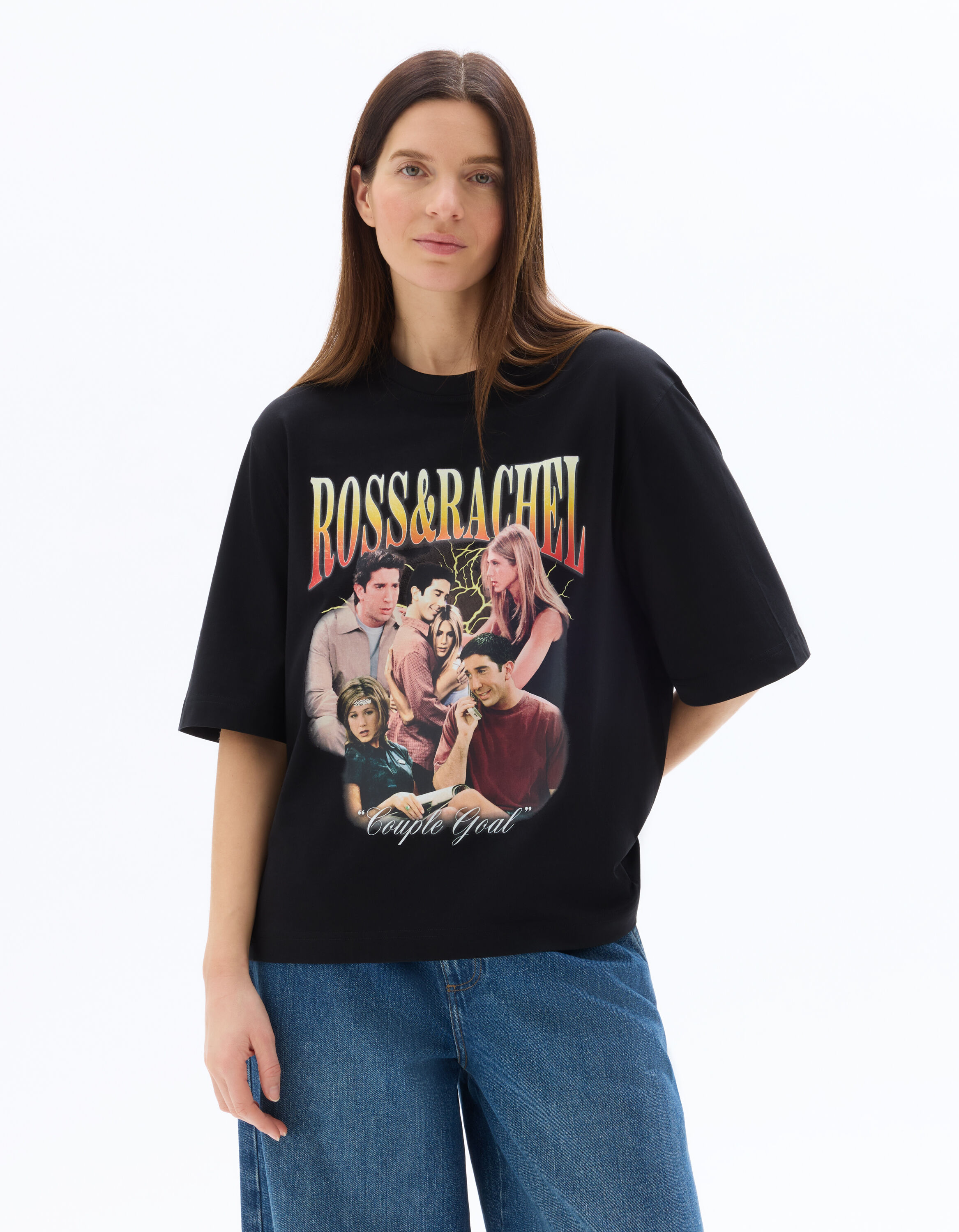 Friends - T-shirt femme noir