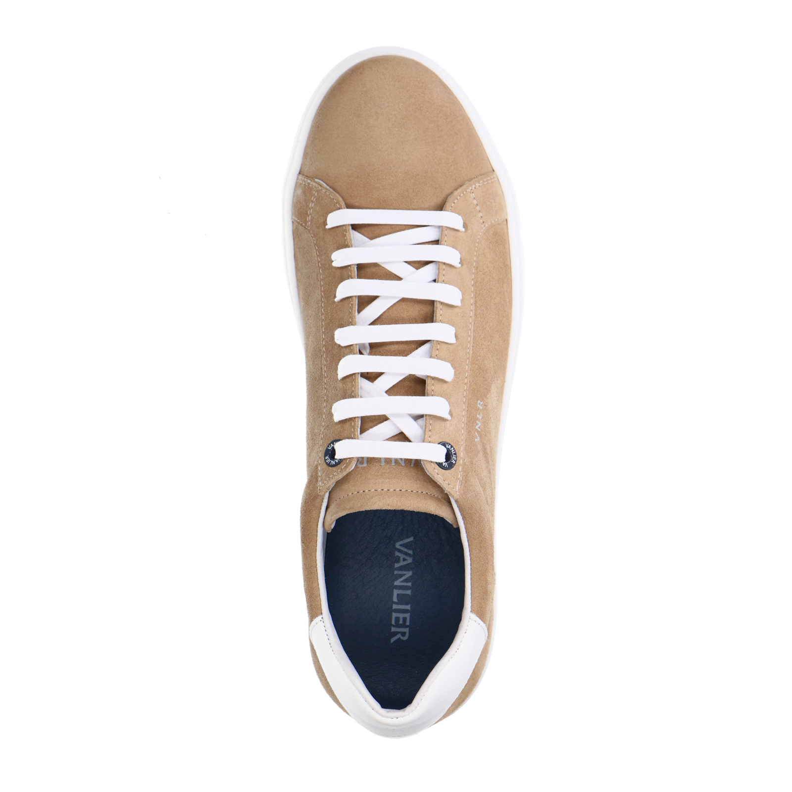 Beige suède sneakers