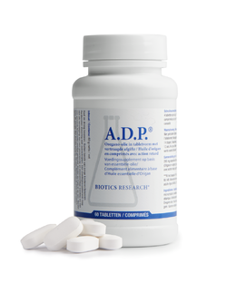 Biotics ADP Oregano Emulsie Time Released Tabletten 60TB