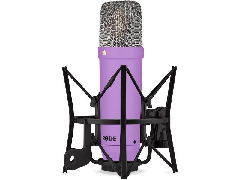 Rode Kondensatormikrofon NT1 Signature Series Purple Grossmembran-Kondensatormikrofon mit Nierencharakteristik