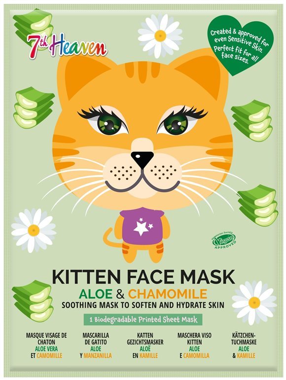 7th Heaven Sheet Mask<br>1 Stück, Kitten
