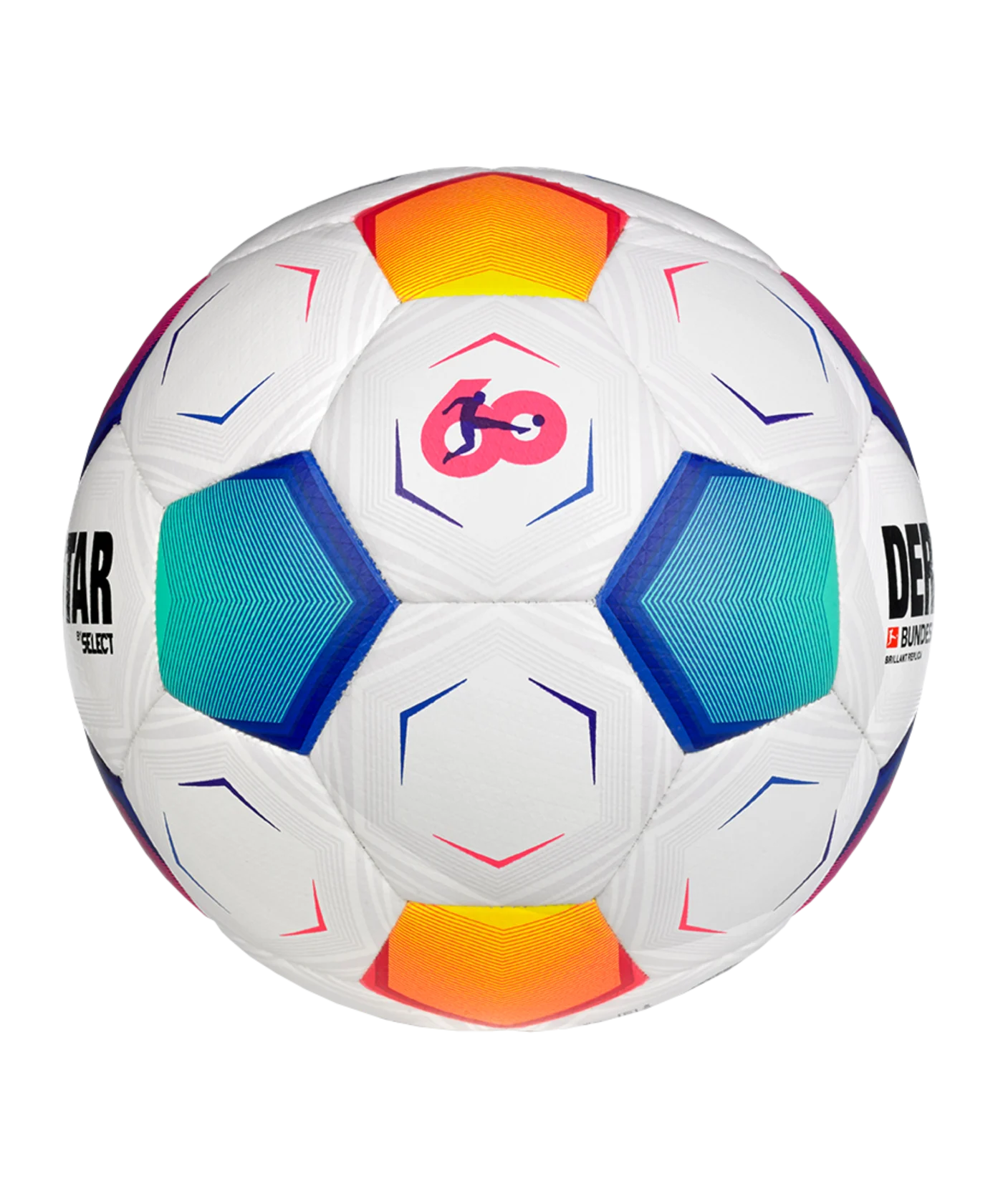 Derbystar Bundesliga Brillant Replica v23 Trainingsball Weiss F023