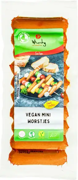 Vegan mini worstjes