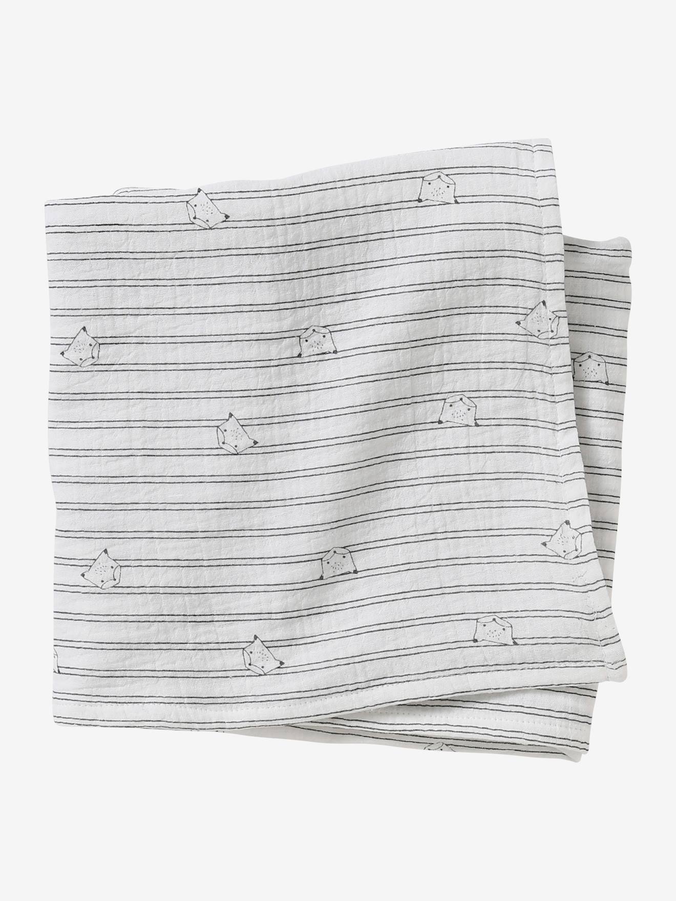 Conjunto para presente com 3 itens: pano + doudou + chocalho marrom
