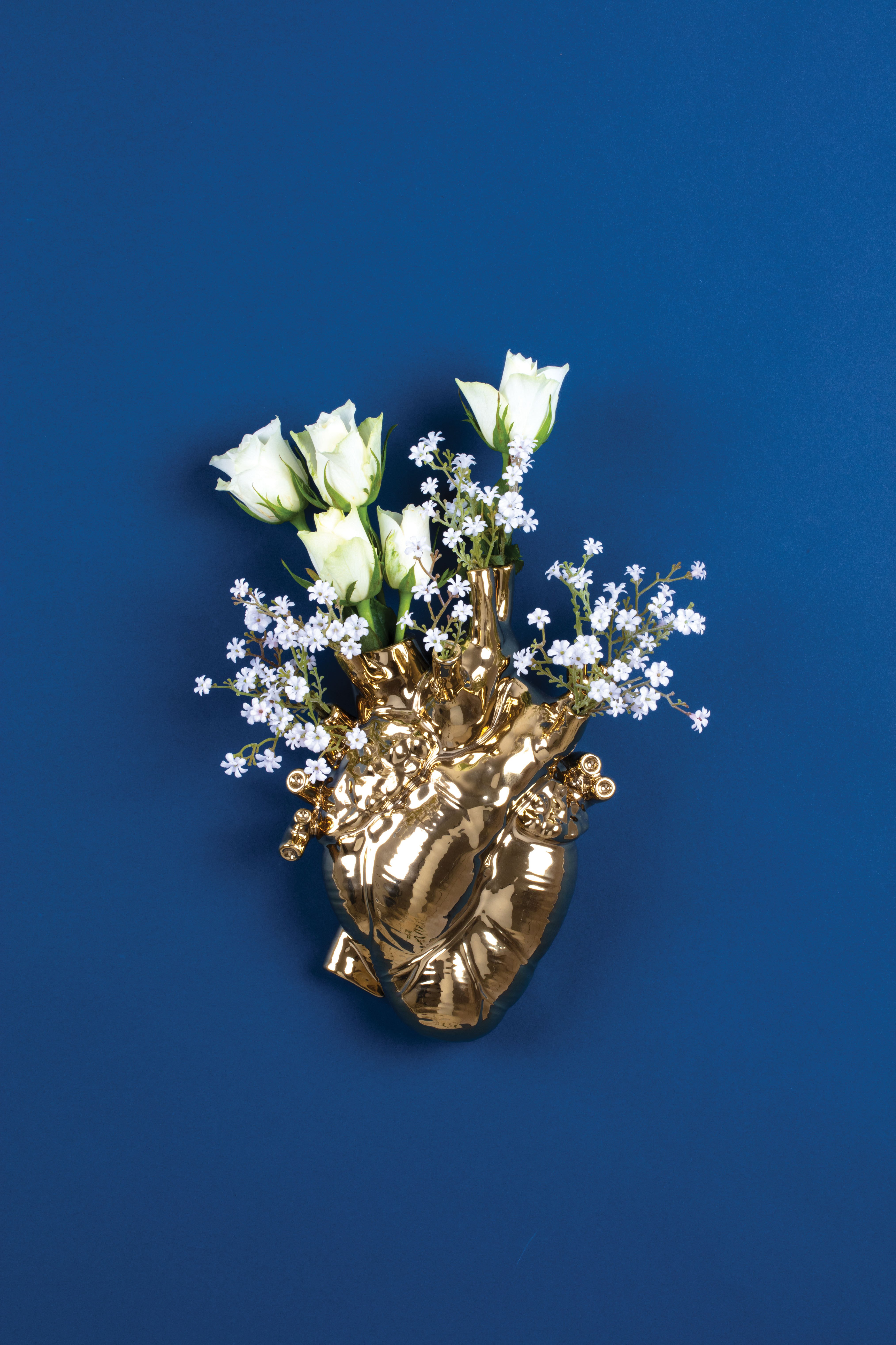 LOVE IN BLOOM - Vase verre | Doré