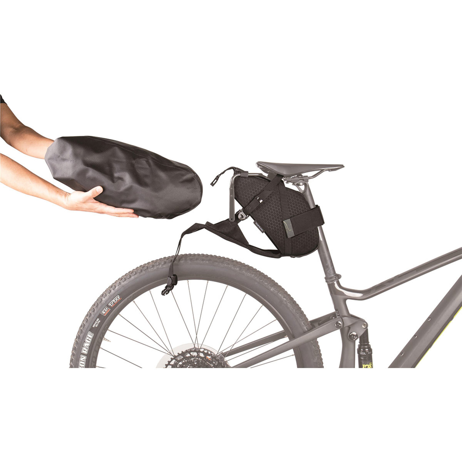 Topeak BackLoader X 10L Zadeltas Zwart