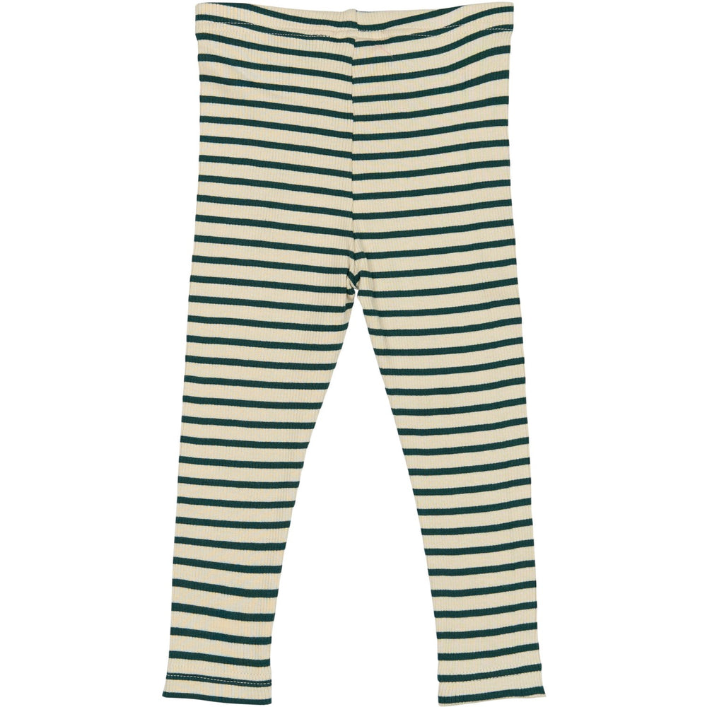 Køb Petit Piao Dark Sea/off White Legging Modal Striped