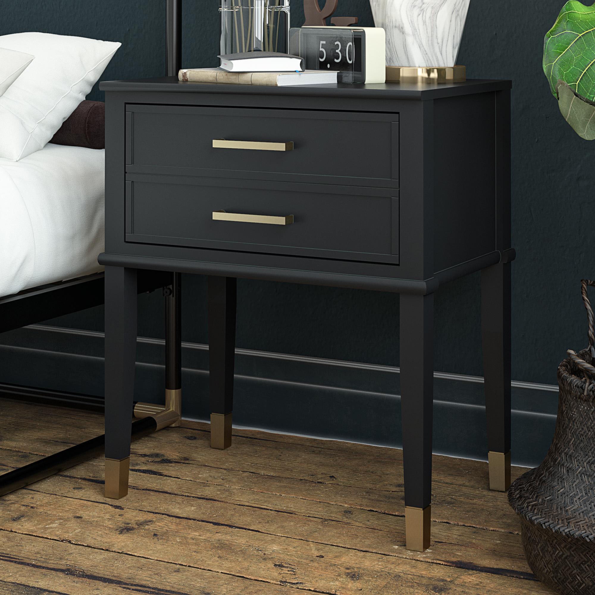 CosmoLiving by Cosmopolitan Beistelltisch »Westerleigh« 1 Stk. tlg. 1 Schublade, aus pflegeleichtem MDF, Beine aus Massivholz, Höhe 72 cm