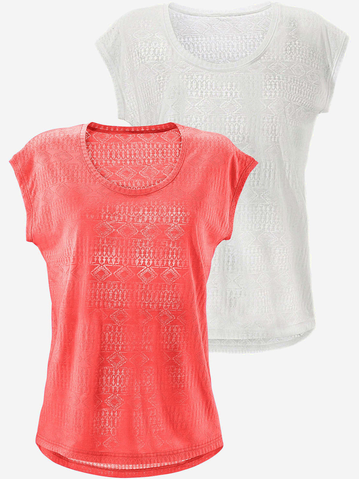 Lot de 2 t-shirts lascana
