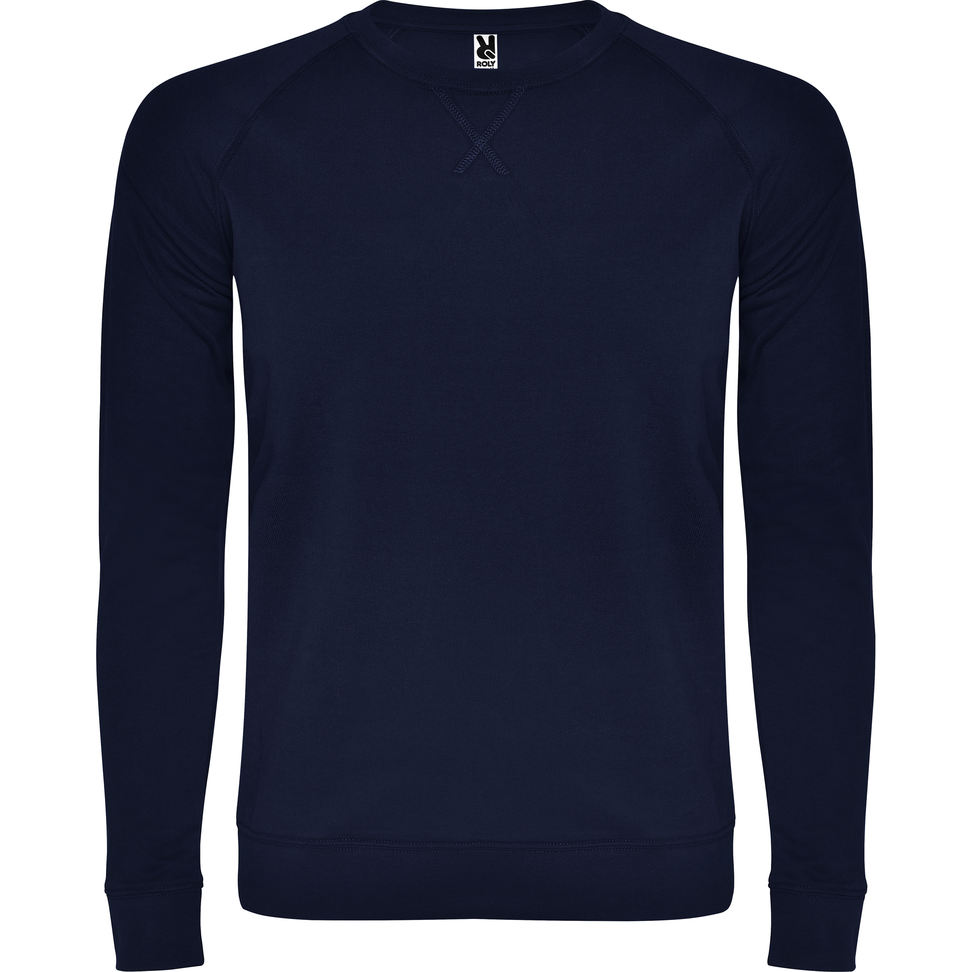 Roly SU1104 - ANNAPURNA Sweat en coton manches longues raglan