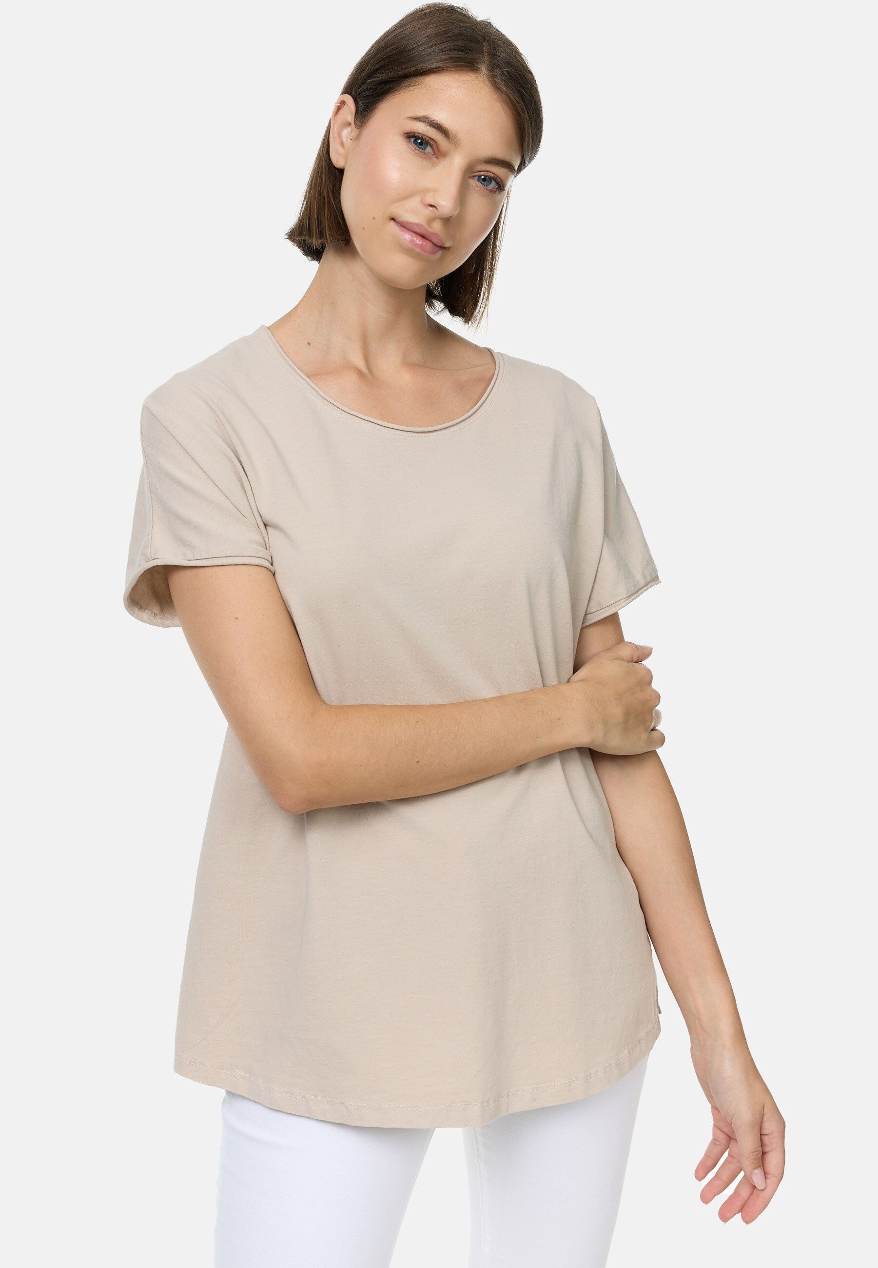 PM SELECTED Damen Legere sportliches T-Shirt in A-Linie in Einheitsgröße PM60