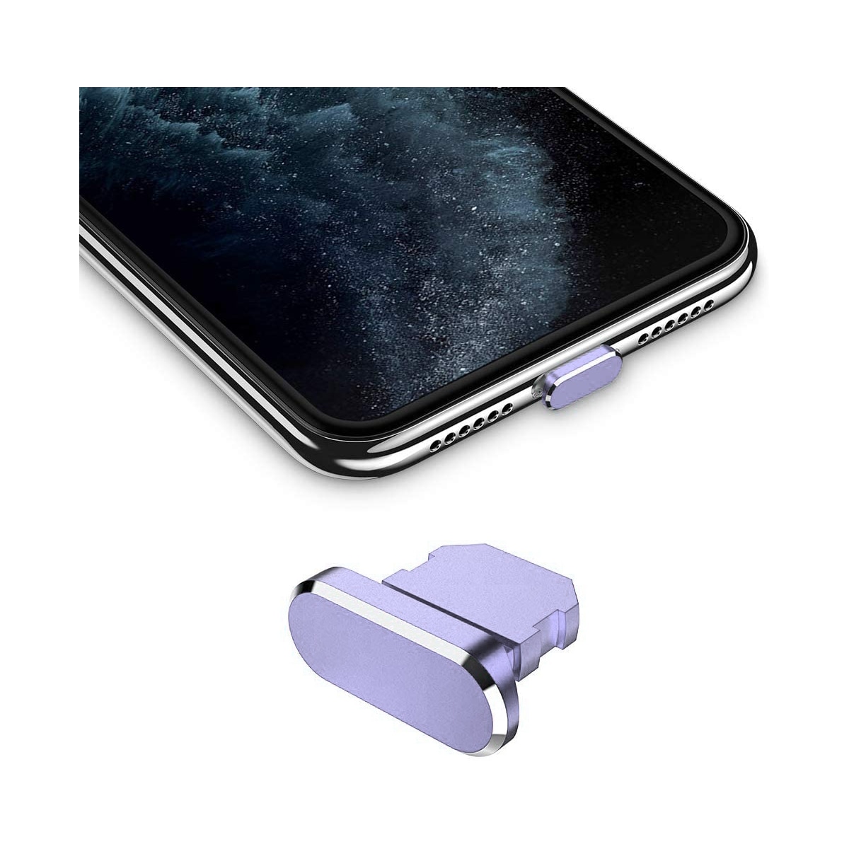 Beskyttelsesdeksel for iPhone Støvtett plugg