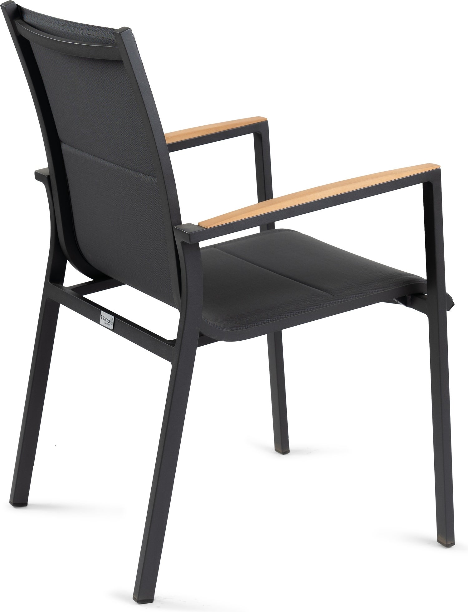 Tierra Outdoor eettafelstoel Foxx antraciet