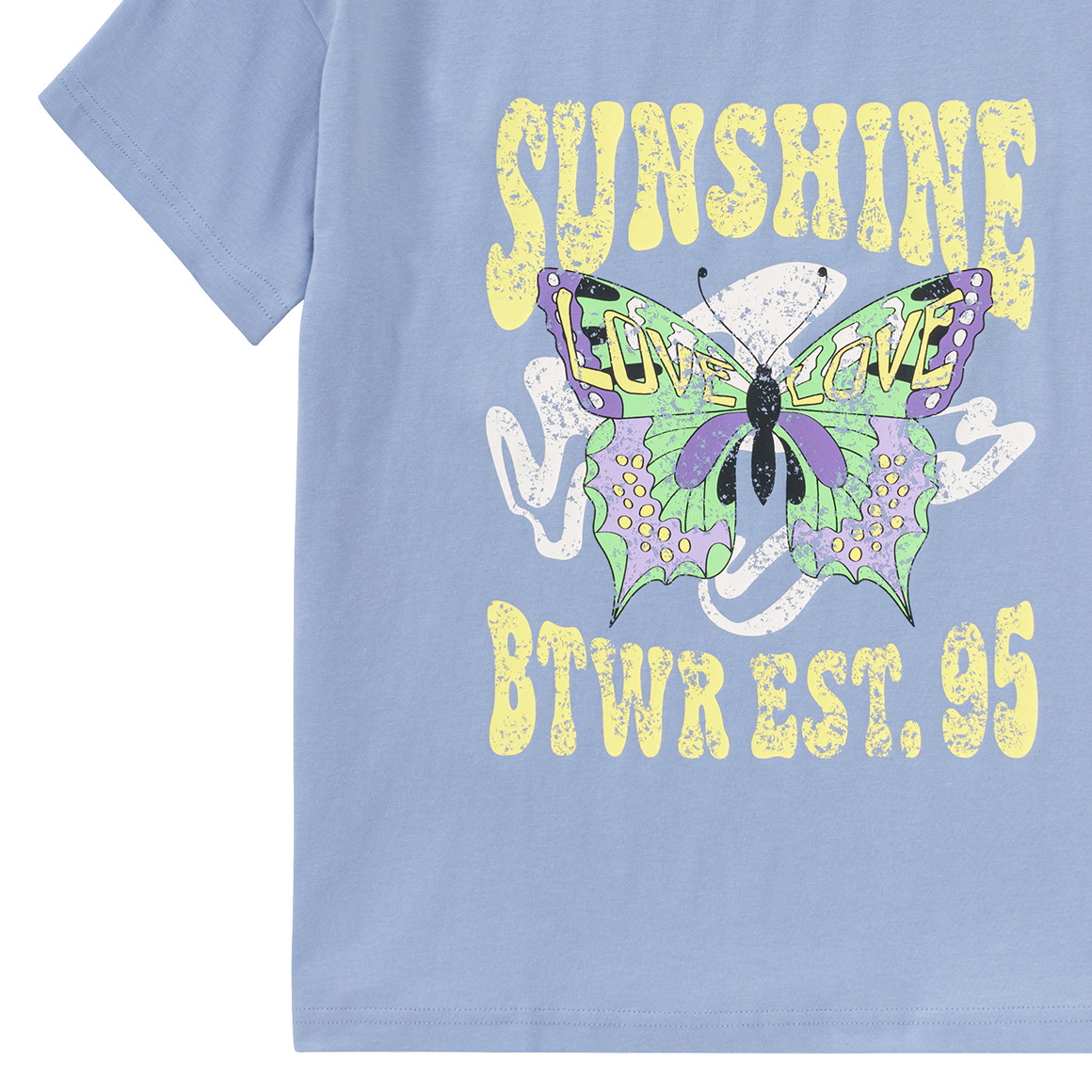 Beatwear Mädchen T-Shirt mit Print hellblau