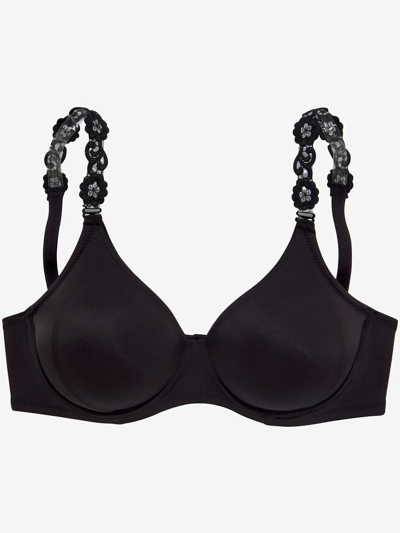 Soutien-gorge spécial t-shirt soutien-gorge classique à armatures avec bretelles interchangeables tendance