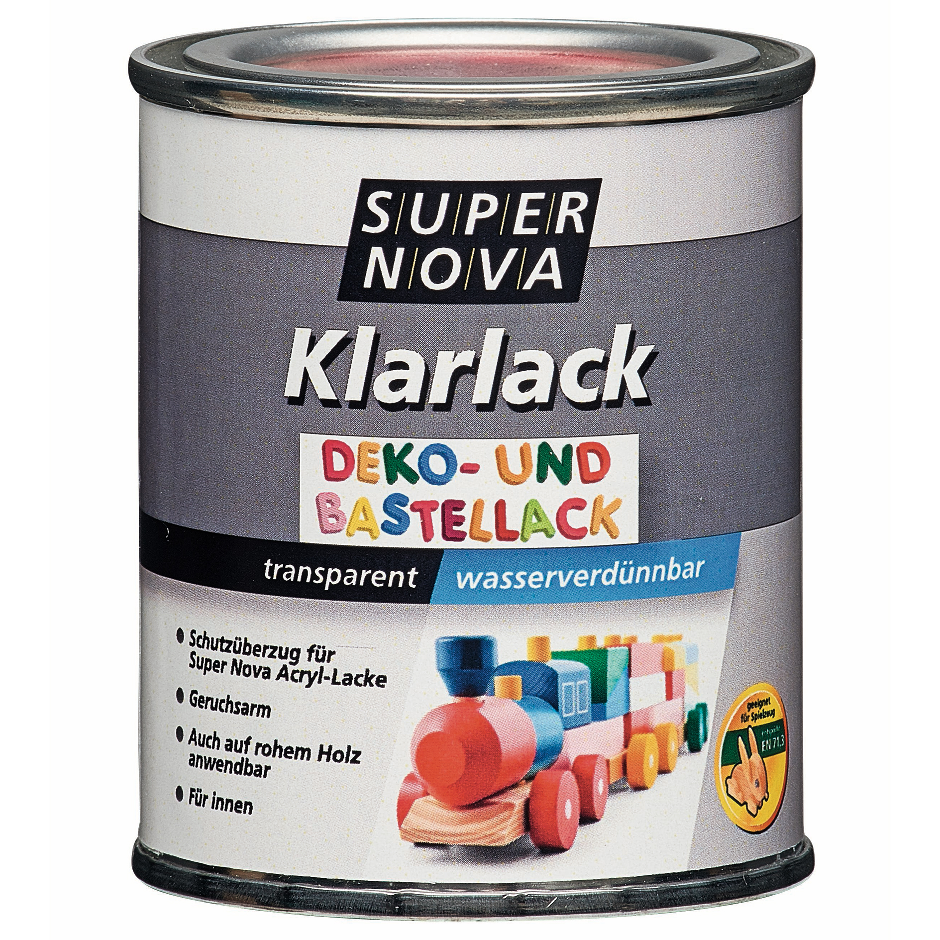 Klarlack - farblos seidenmatt - 125 ml