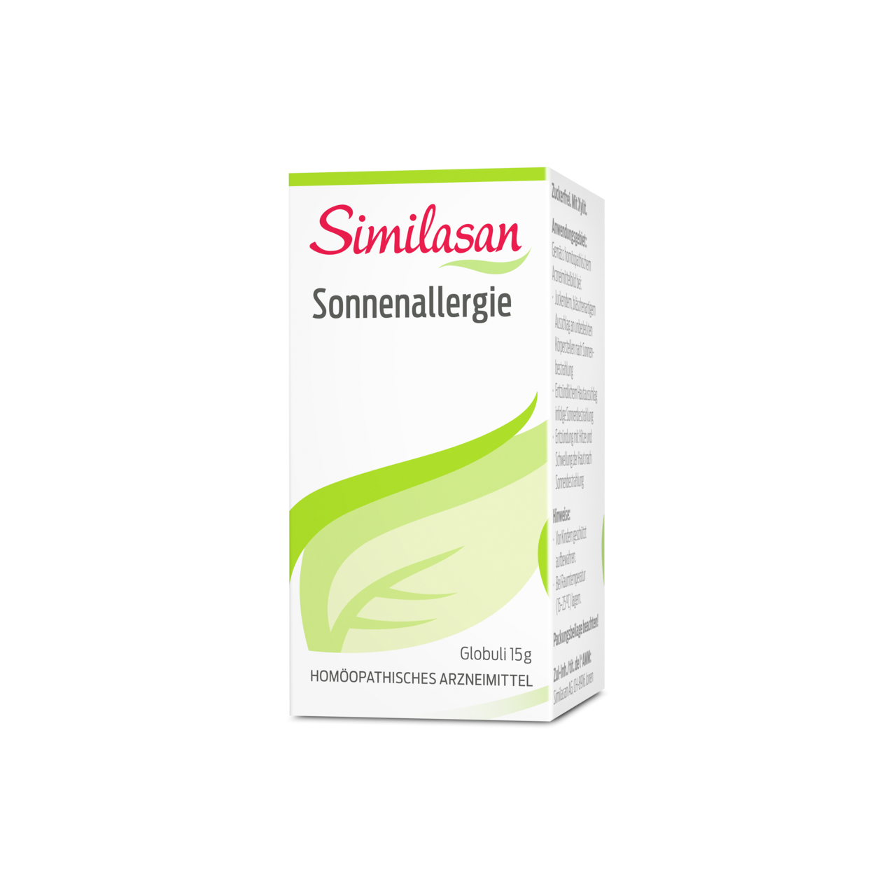 SIMILASAN Sonnenallergie Glob 15 g