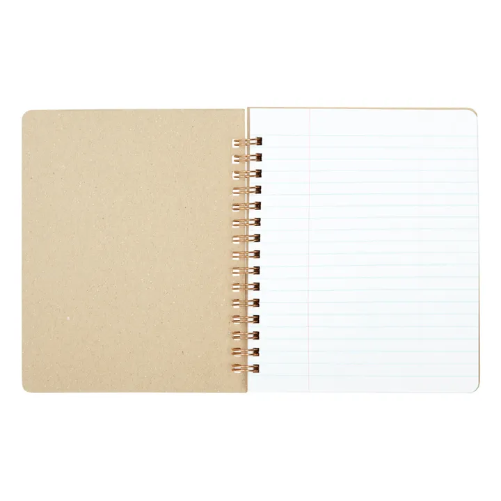 Penco Carnet à spirale | Beige Nude