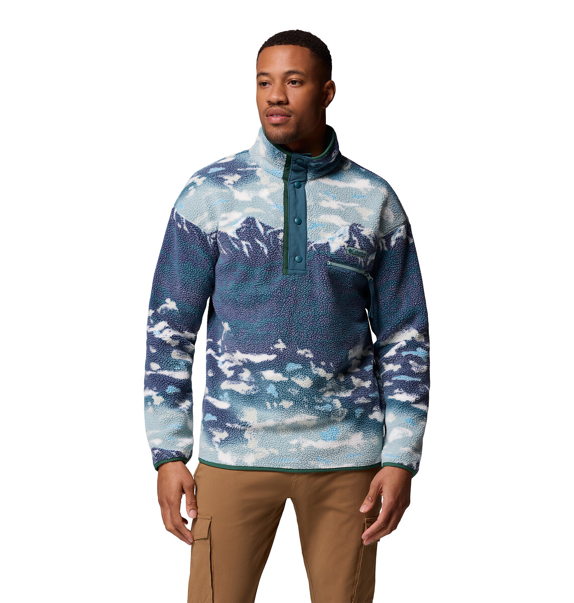 COLUMBIA<br>Fleet com gola alta Helvetia Pintado Meio