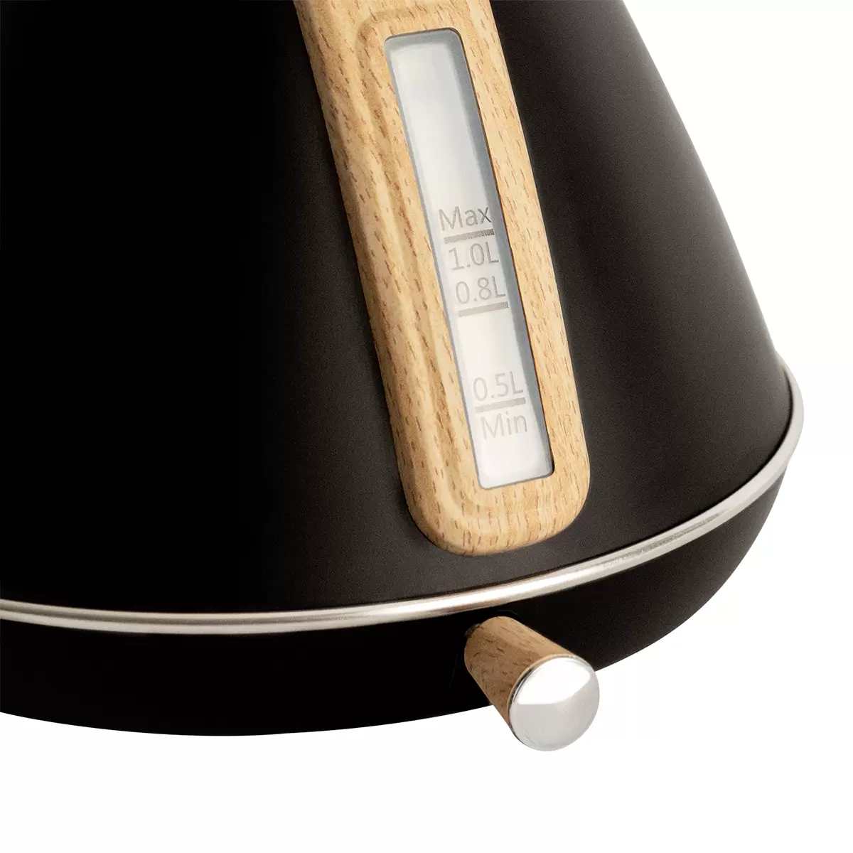 Wasserkocher 1 Liter Retro M Schwarz