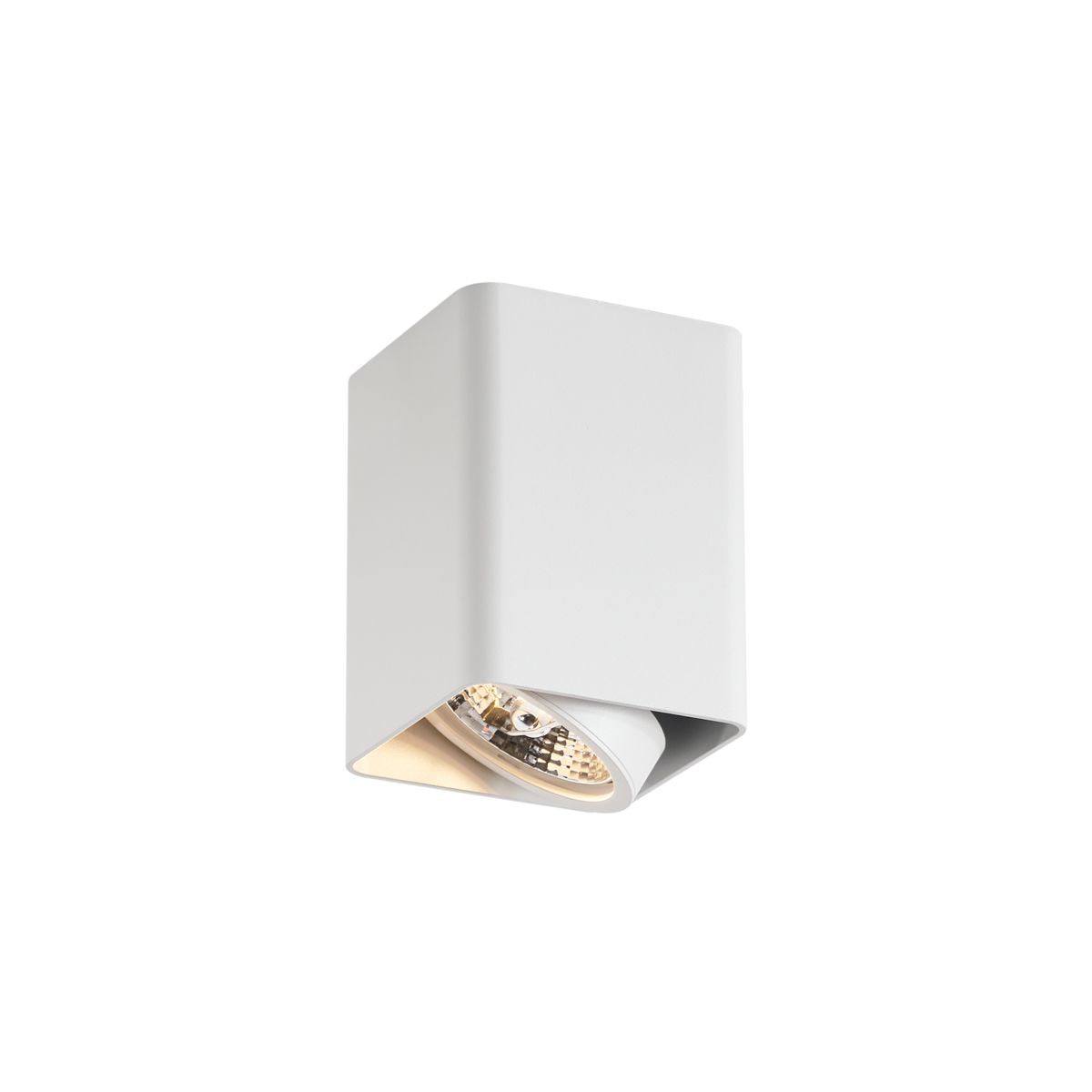 Design opbouwspot wit GU10 70mm draai- en kantelbaar - Vox