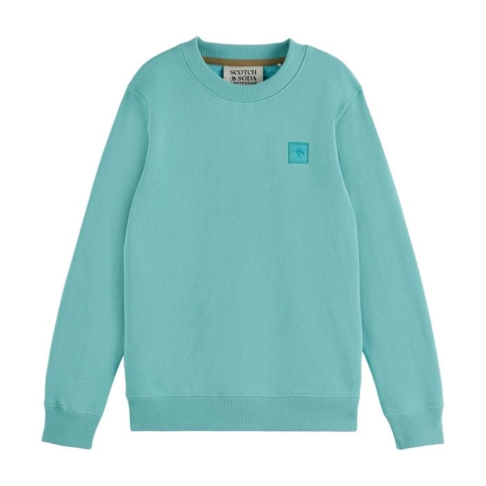 Scotch & Soda Logo Badge Crew Sweater Junior