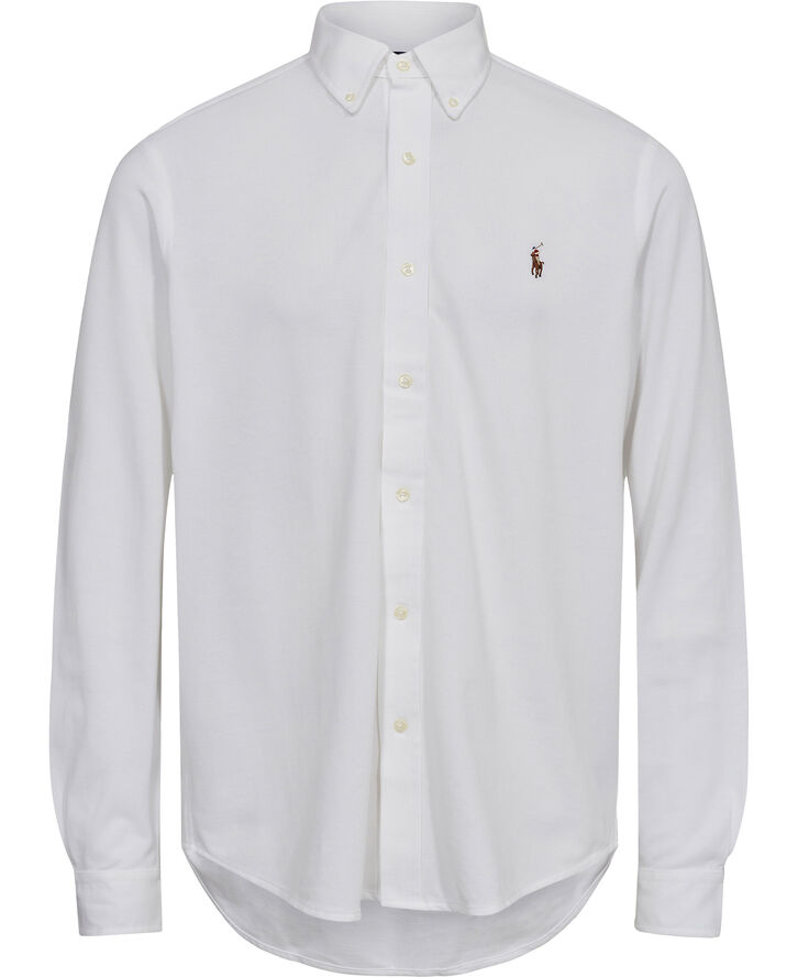 Polo Ralph Lauren Knit Oxford Shirt White/ multi pp