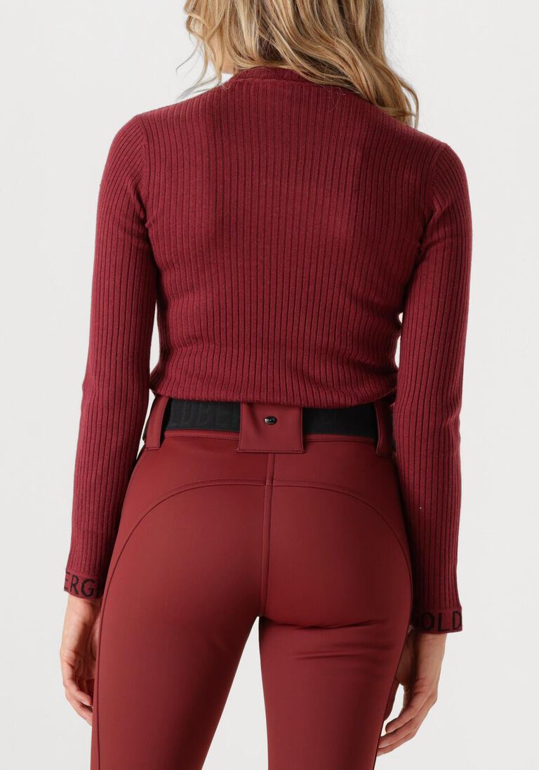 bordeaux goldbergh coltrui mira long sleeve knit sweater
