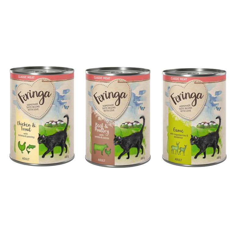 Offre d'essai mixte Feringa Classic Meat Menu 6 x 400 g