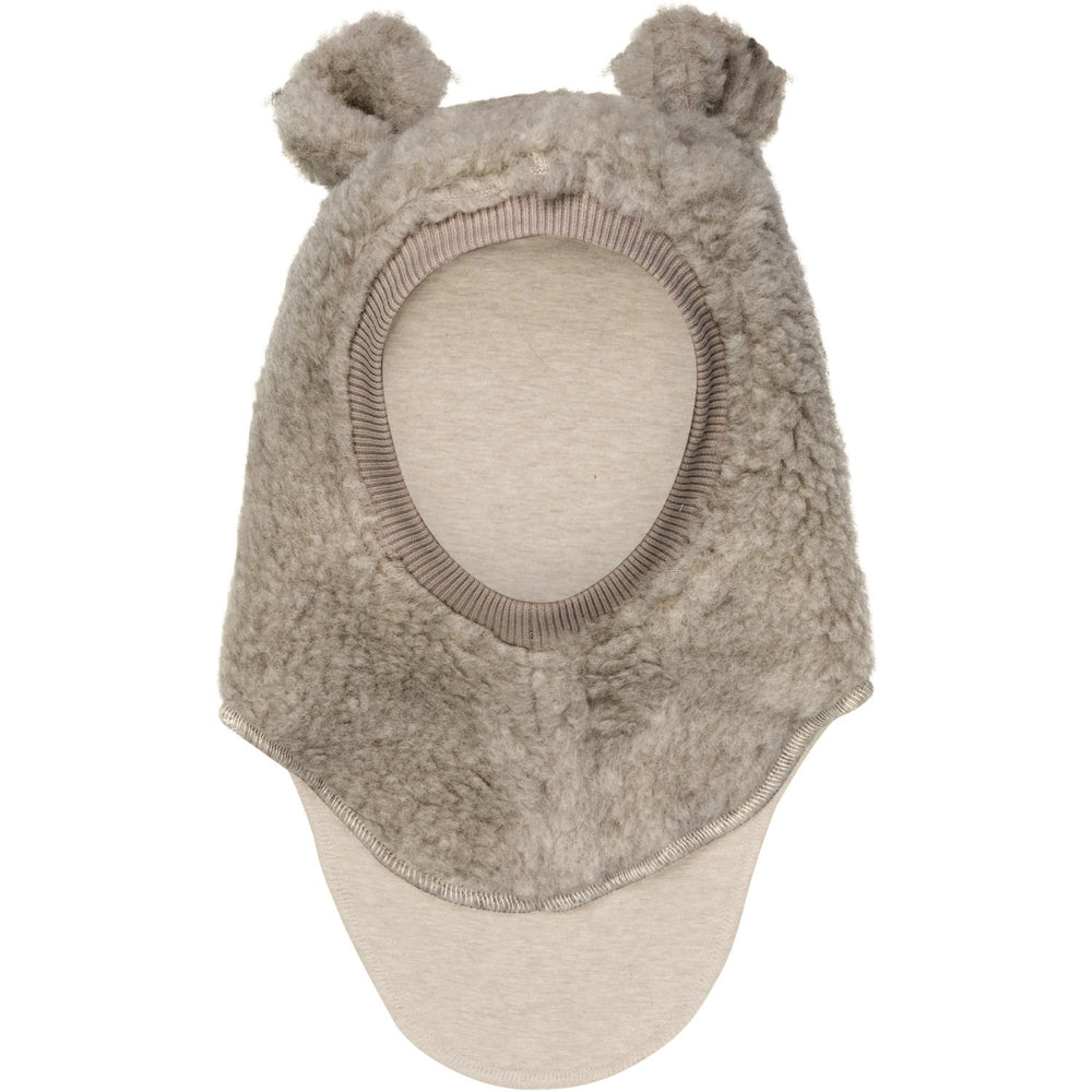 Køb Huttelihut Camel Melange Elefanthue Ears Uld Bamse