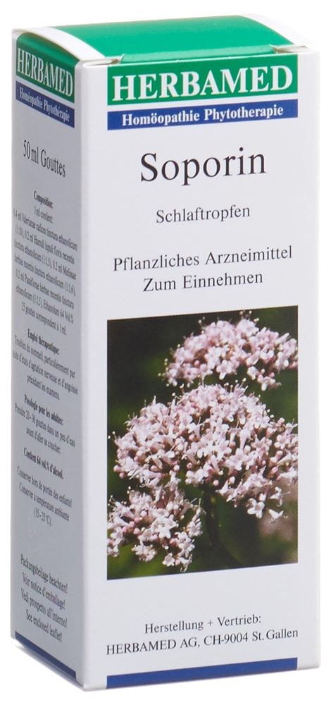 SOPORIN Tropfen Fl 50 ml<br>50 ml, Flasche, Tropfen zum Einnehmen, Flüssigkeit