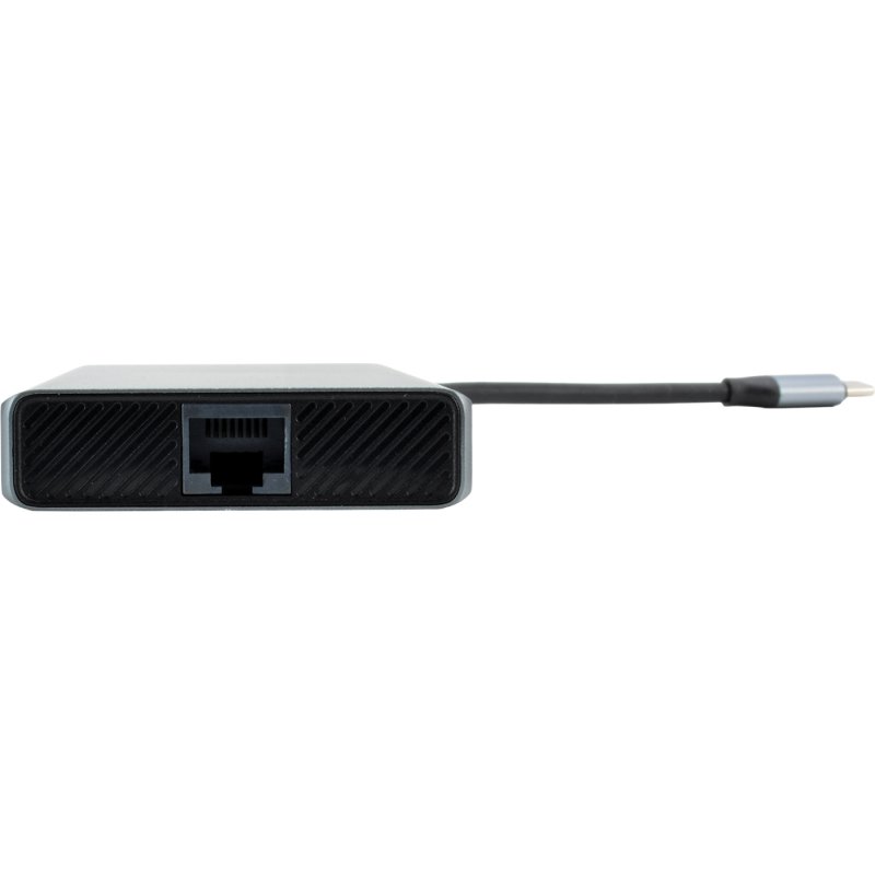 MCL 10-PORT DOCKING STATION HDMI station d'accueil Tablette/Smartphone/ordinateur portable Noir, Gris