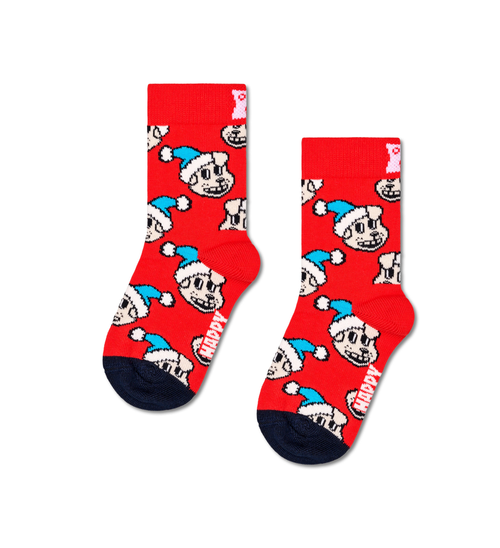 Happy Socks Kids Holiday Doggo Sock Socken in Mehrfarbig