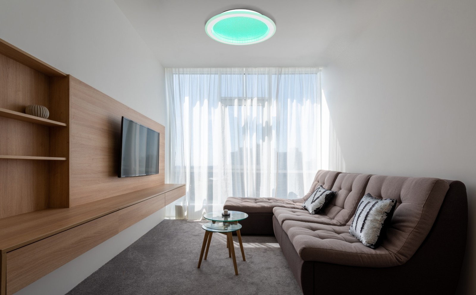 LED-Deckenleuchte TINI - weiß - Ø 40 cm