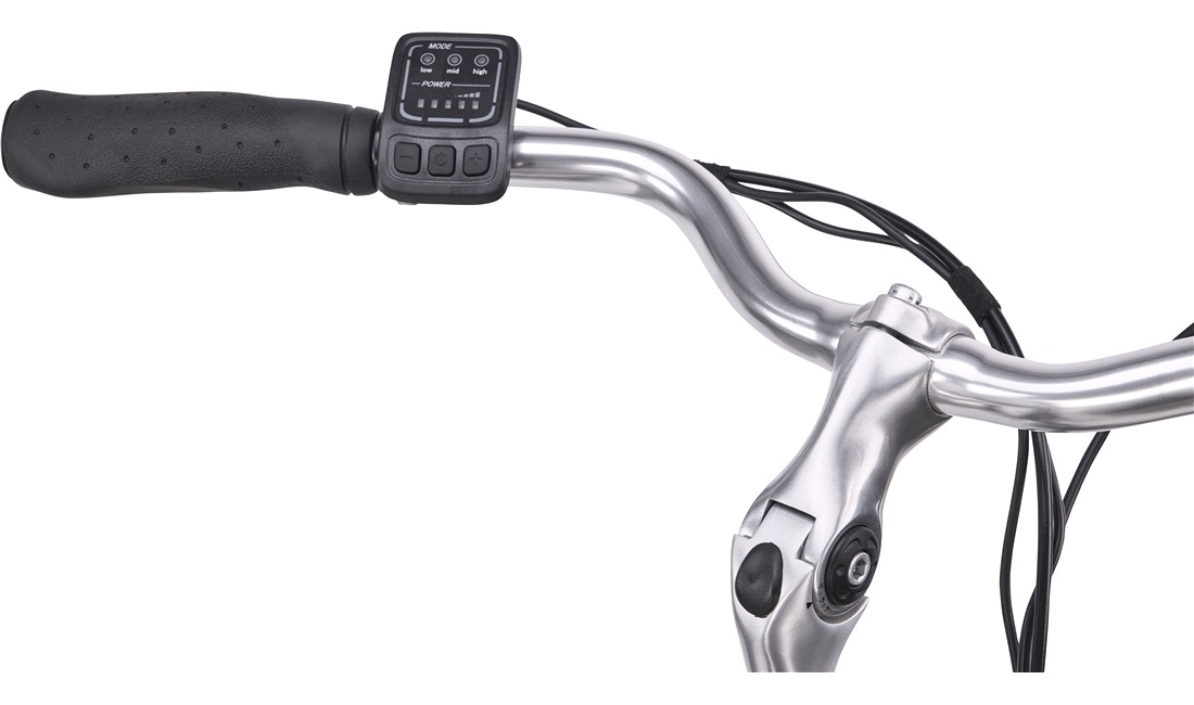 El-cykel City herre 36V-10,4Ah 3-gear sort