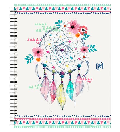 Oxford Notizbuch - 1 Buch - Boho Chic - Quadratisch - B5 - Sorti