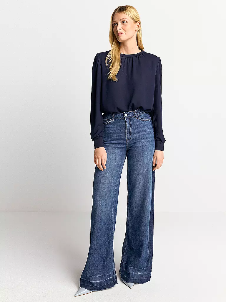 RICH & ROYAL Blusenshirt dunkelblau