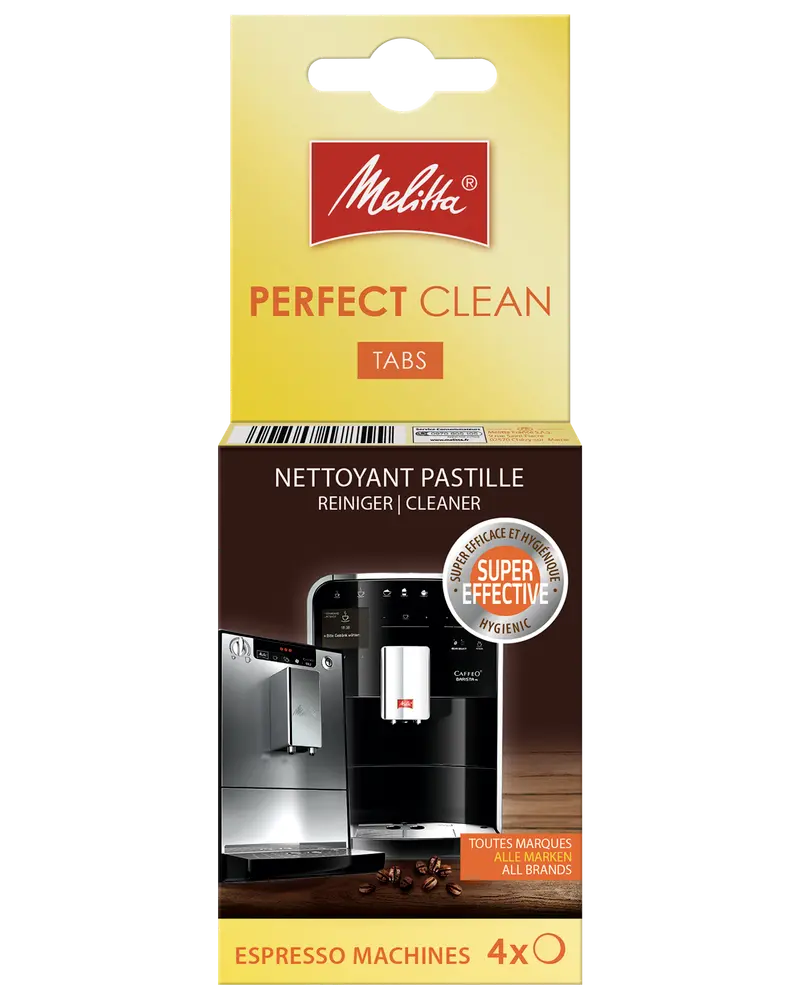 Melitta Perfect Clean tabs til espresso 4-pak