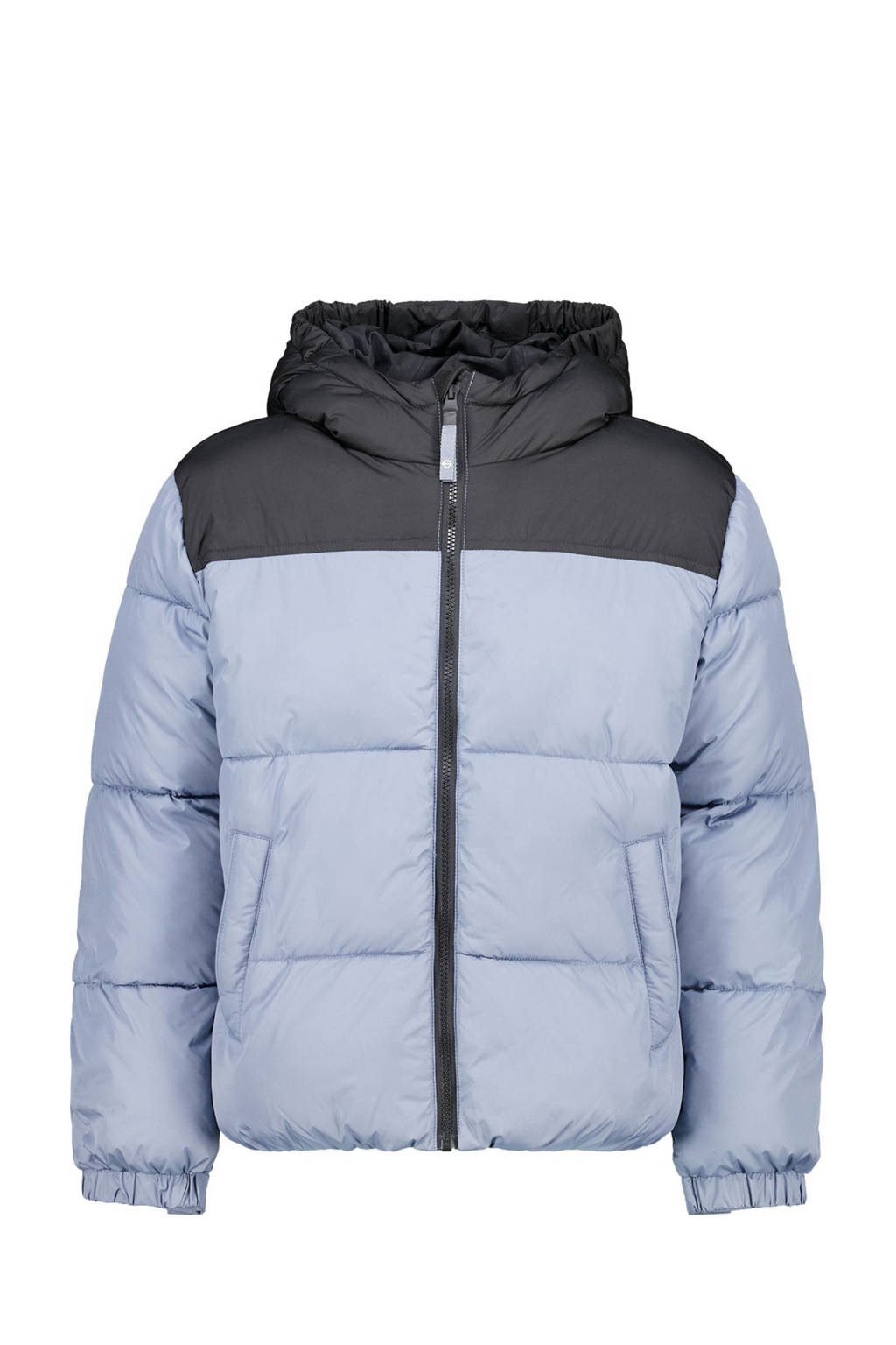 America Today gewatteerde winterjas blauw