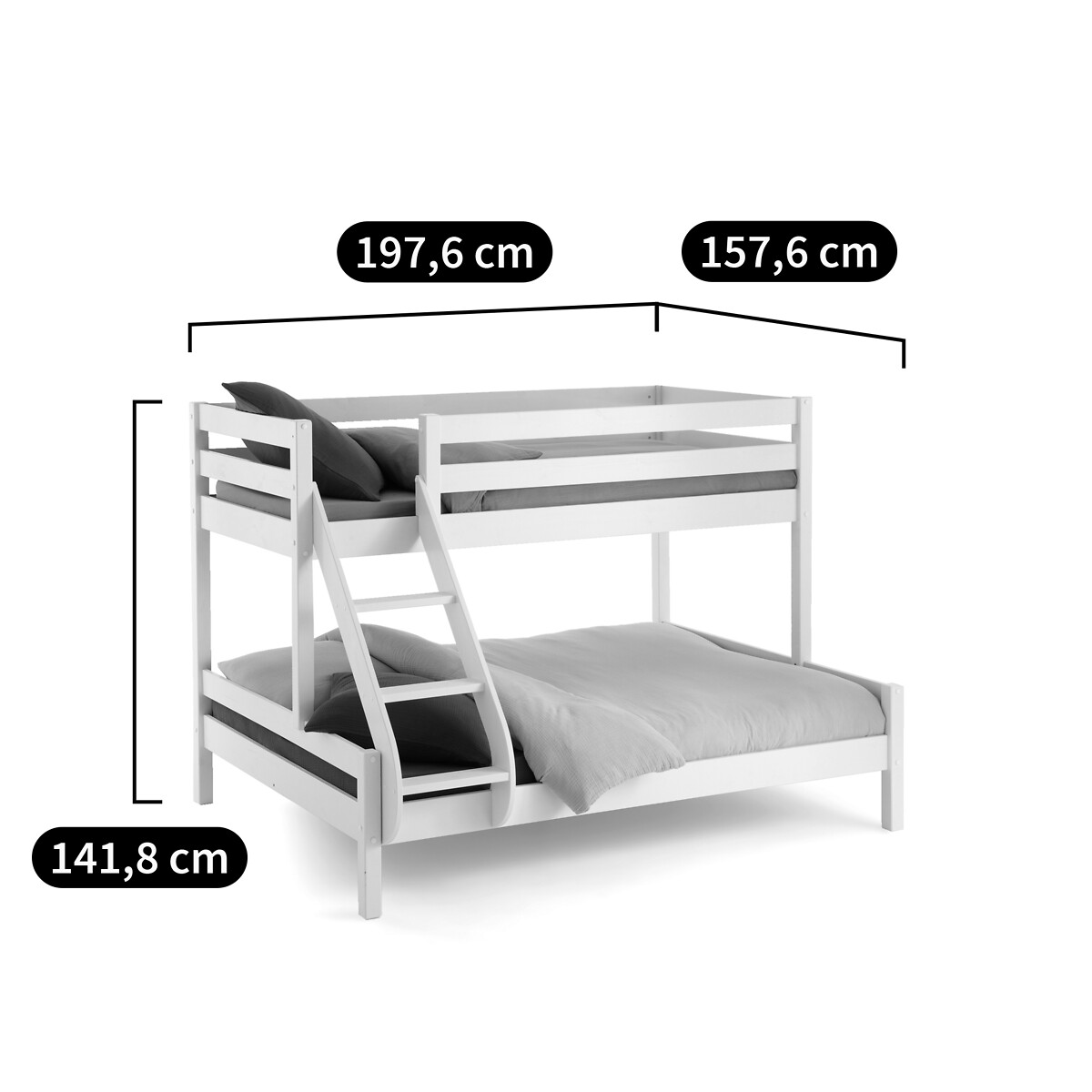 LA REDOUTE INTERIEURS<br>Beliche, 3 zonas de dormir, Reunião
