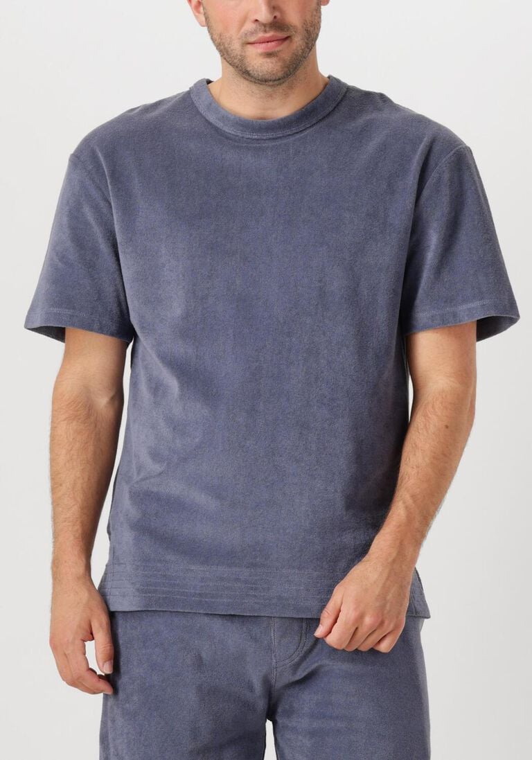 donkerblauwe the goodpeople t-shirt towel
