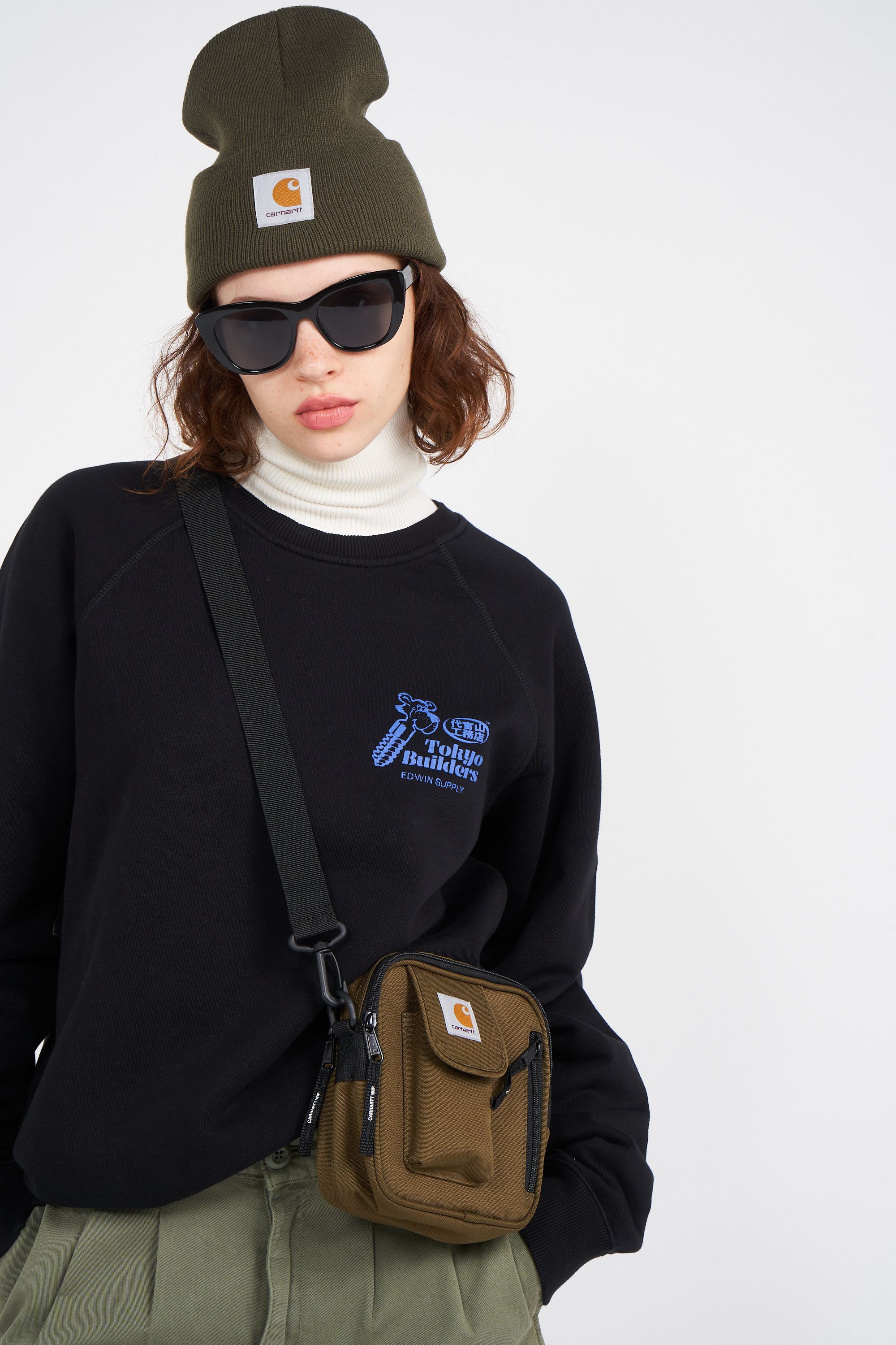 CARHARTT WIP Sac bandoulière Essentials  Small Kaki