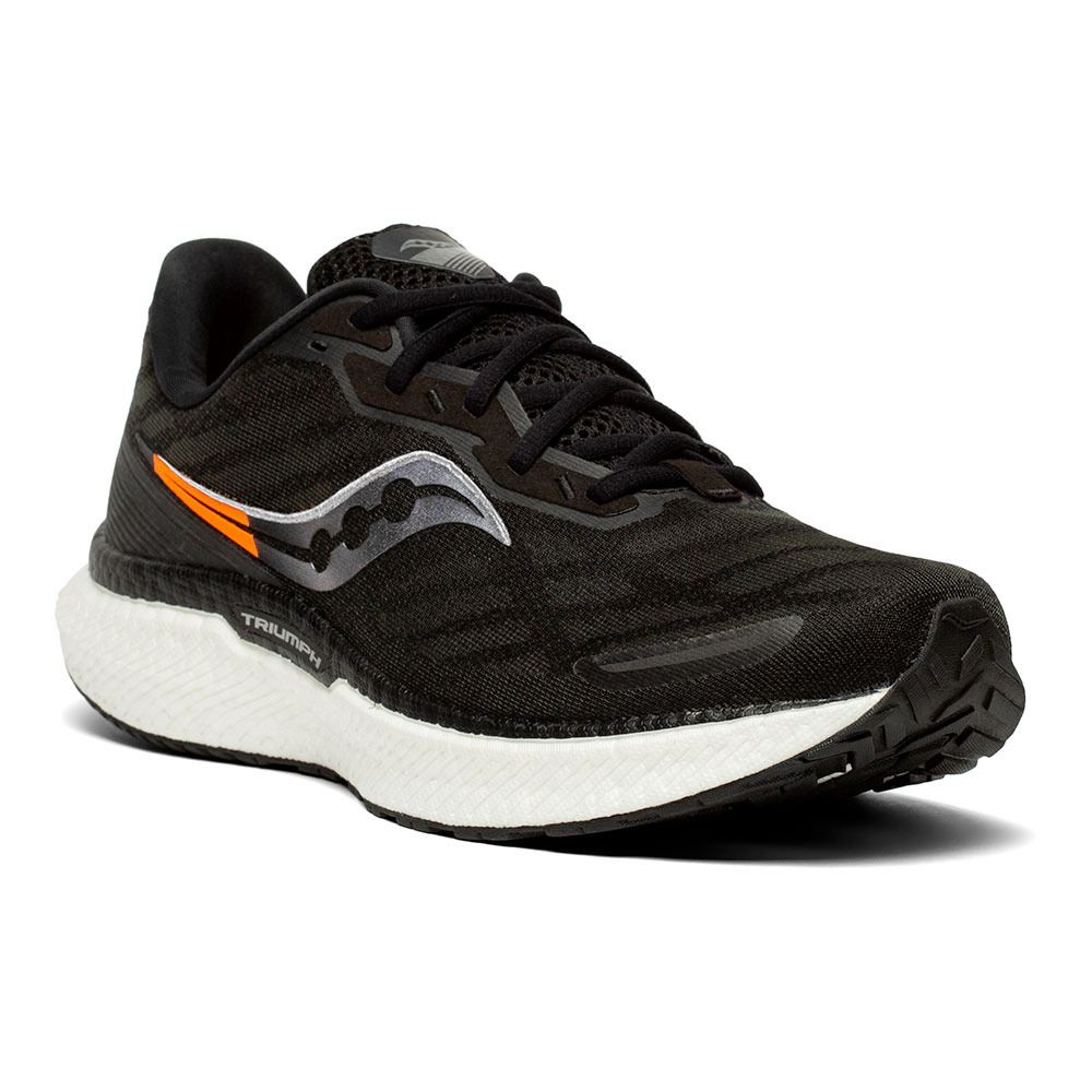 Saucony TRIUMPH 19 - Chaussures running Homme black/white