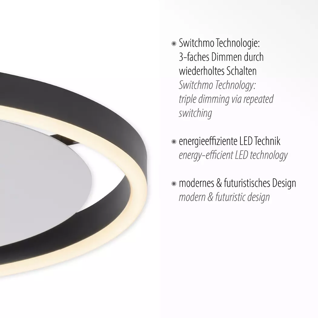 LED-Deckenleuchte Ritus