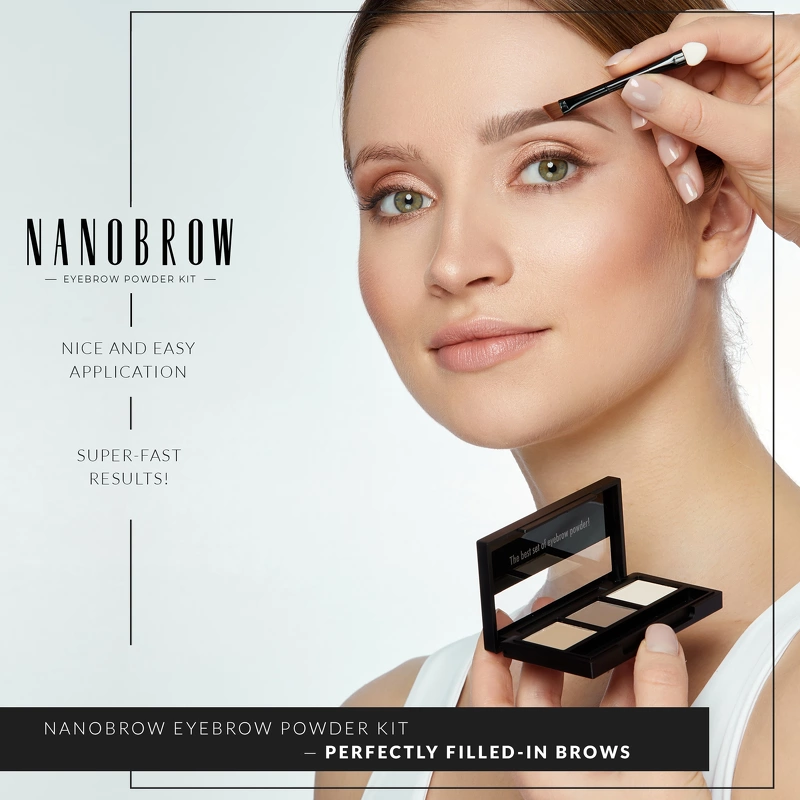 Nanobrow Eyebrow Powder Kit 4 gr. - Medium