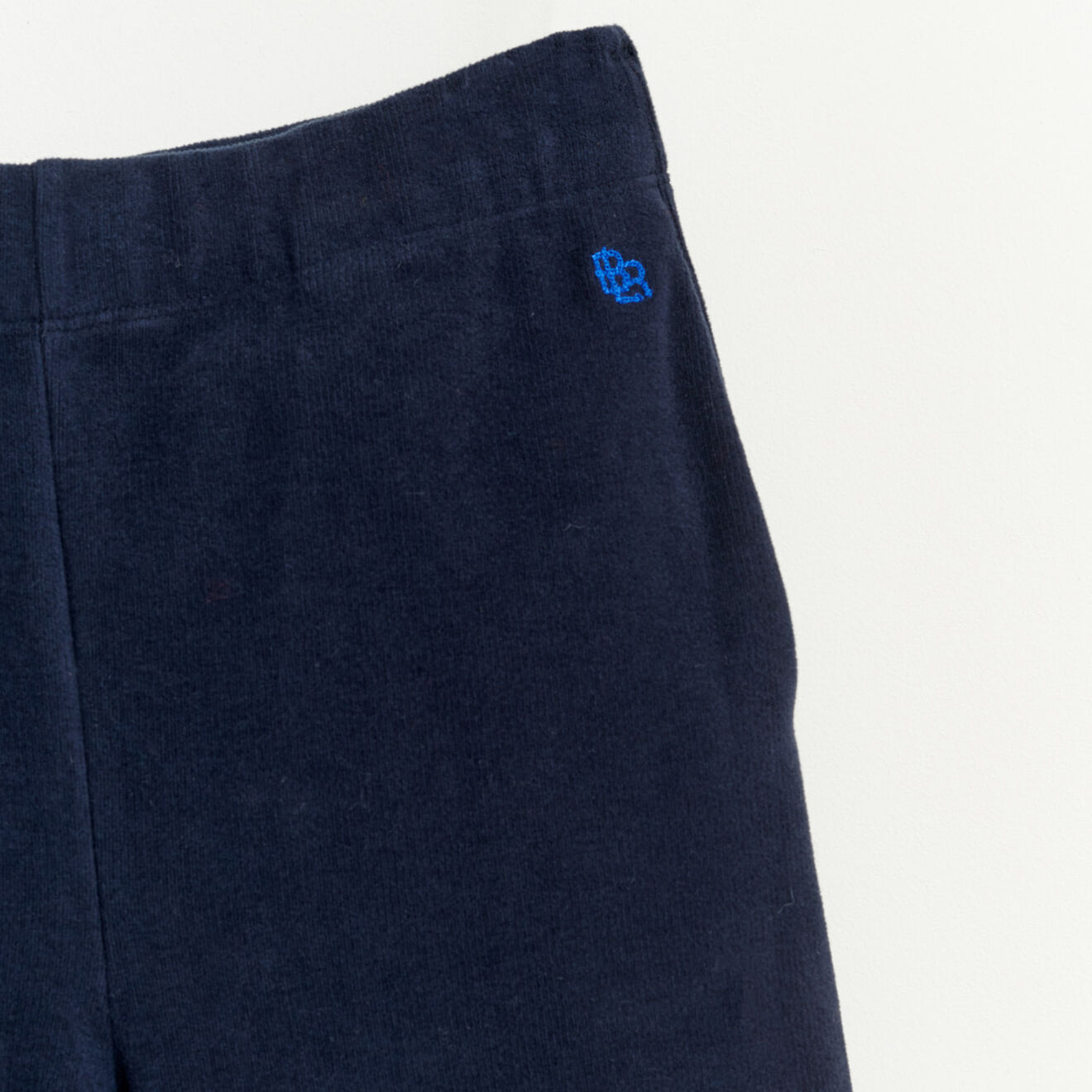 Bellerose Pantalon évasé Fiona en Coton bleu marine