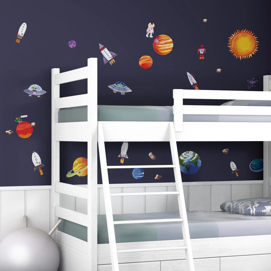 Room Mates Weltraum Mehrfarbig