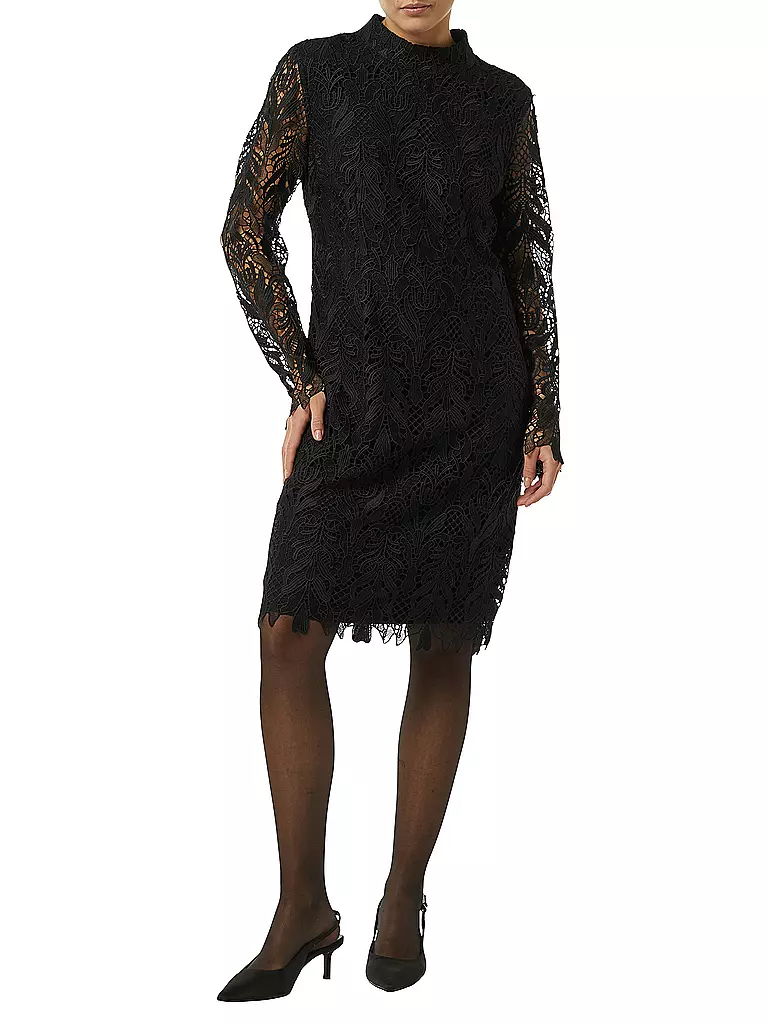 COMMA Cocktailkleid  schwarz